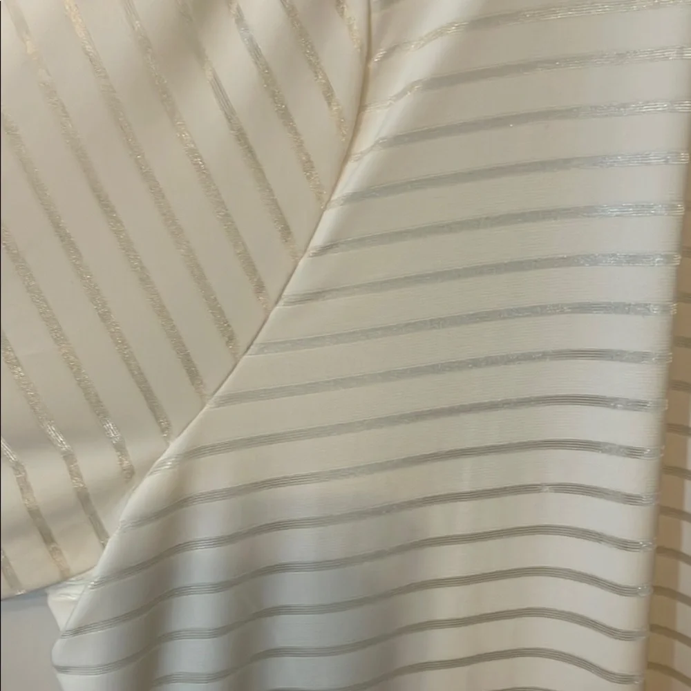 Beige blouse 2X. Shell and sheer overshirt. - Picture 4 of 5